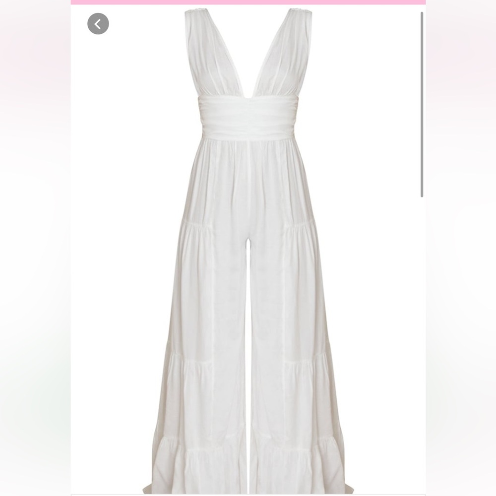 Brand new white romper